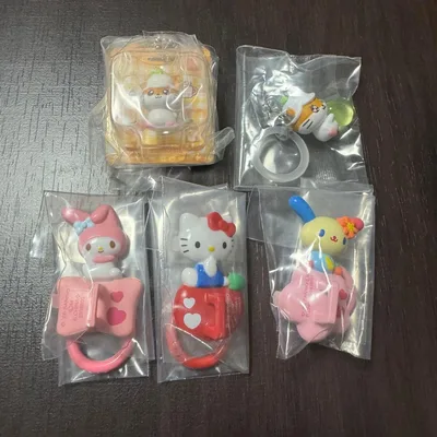 サンリオ エモきゅん キティ ウサハナ マイメロ コロコロクリリン 5点