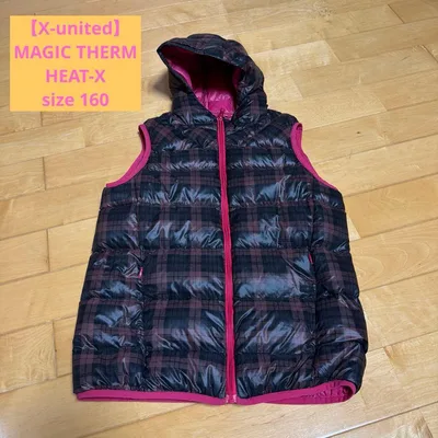 【X-united】MAGIC THERM +HEAT-X ダウンベスト⭐️