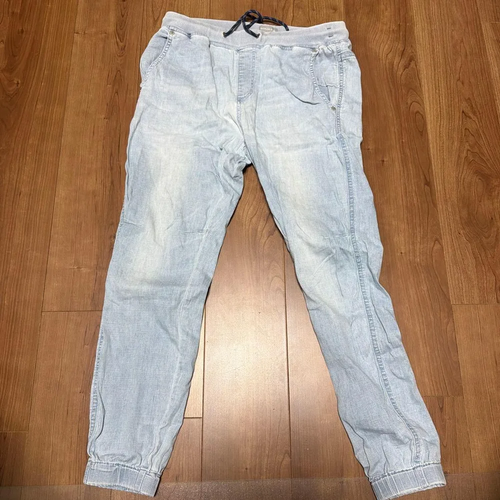 DAYFLOW DENIM デニム ジョガーパンツ ライトブルー サイズ2