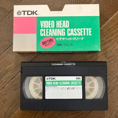 เครื่องล้างหัววิดีโอ TDK VHS TCL-30