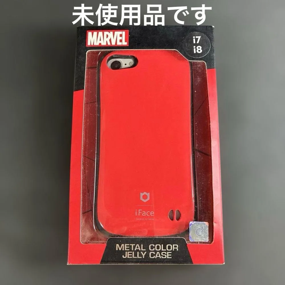 MARVEL マーベル iPhone iface スマホケース アイフェイス 赤