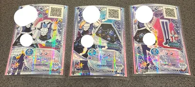 ☆美品マイキャラ柄☆アイカツカード ゴシックローズコーデ 3枚セット