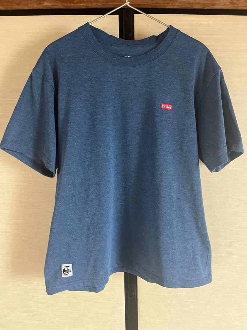 CHUMS チャムス Tシャツ ブルー XLサイズ