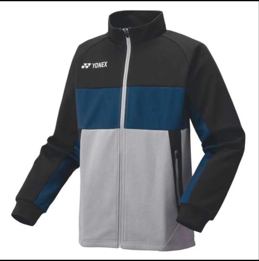 YONEX ヨネックス ウォームアップジャケット ブラック ブルー グレー