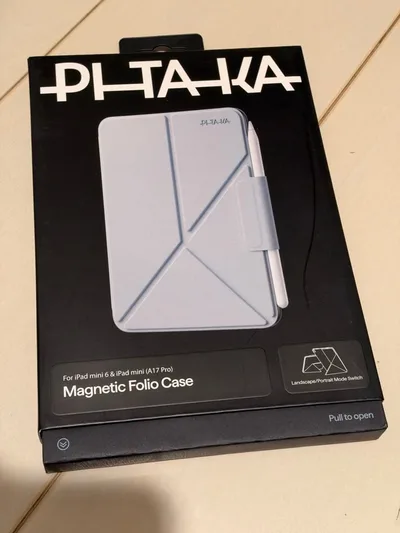 PITAKA MagEZ Folio 2 iPad mini 6 & 7 ブルー