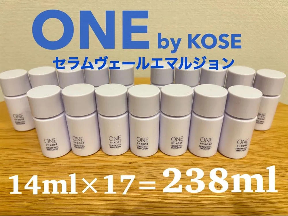 ONE BY KOSE セラムヴェール エマルジョン 試供品14ml×17個