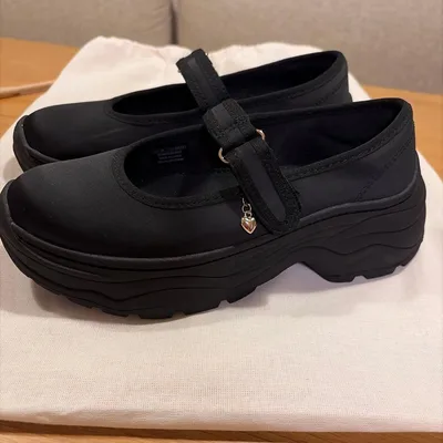 ZARA チャンキーソールスポーツバレエシューズ 22.5cm