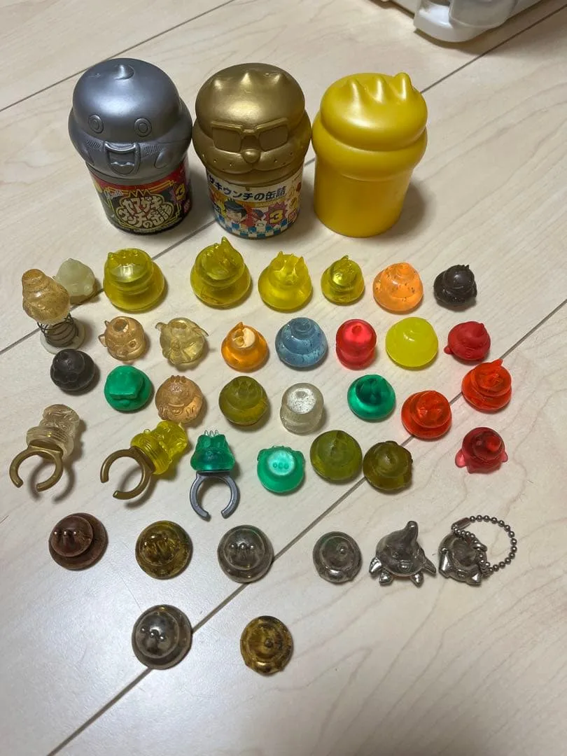 BANDAI バンダイ ヤマザキウンチの缶詰 セット 38コ +入れ物3つ