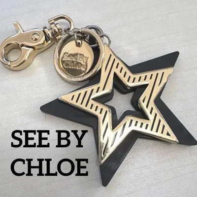 SEE BY CHLOE 星型チャーム キーホルダー バッグチャーム