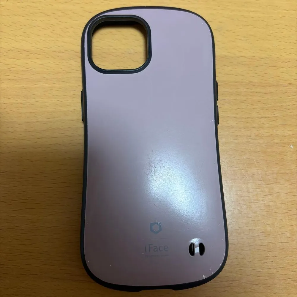 iFace iPhone15ケース パープル