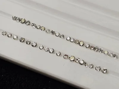 40石 0.50ct 天然メレダイヤモンドルース
