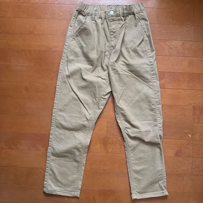 NAVY キッズ ロングパンツ ベージュ 150cm