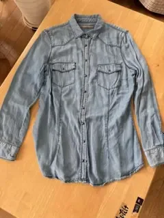 ZARA BASIC デニム長袖シャツ