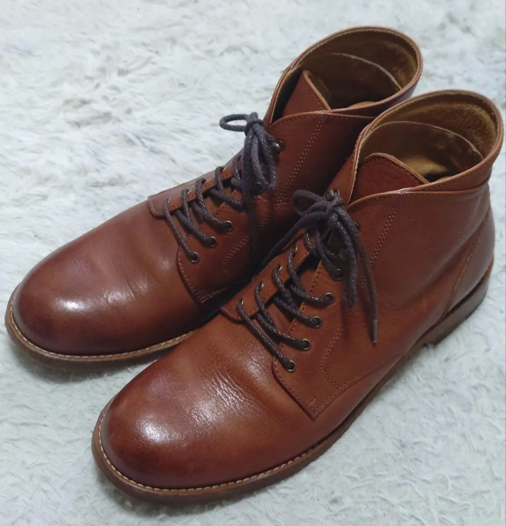 sot shoe No.3 日本製 姫路ヌメ革 レザーブーツ 40