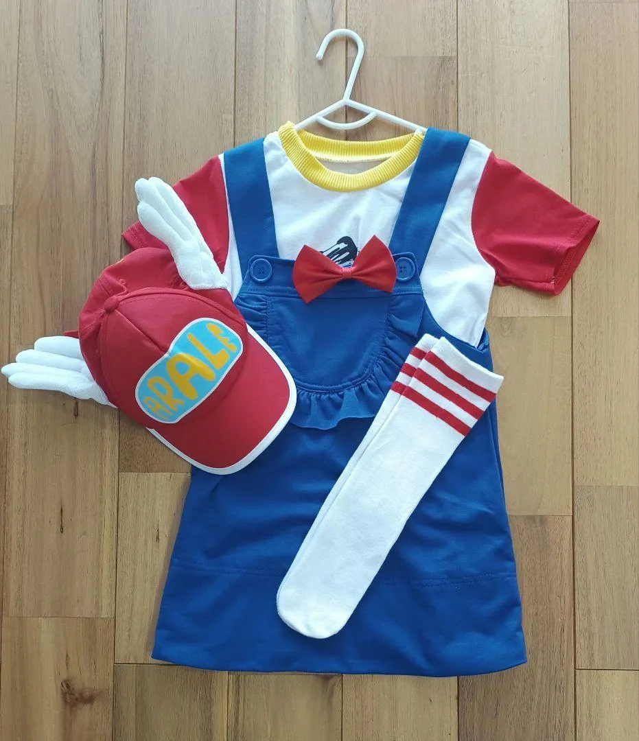 Dr.スランプ アラレちゃん コスプレ衣装セット
