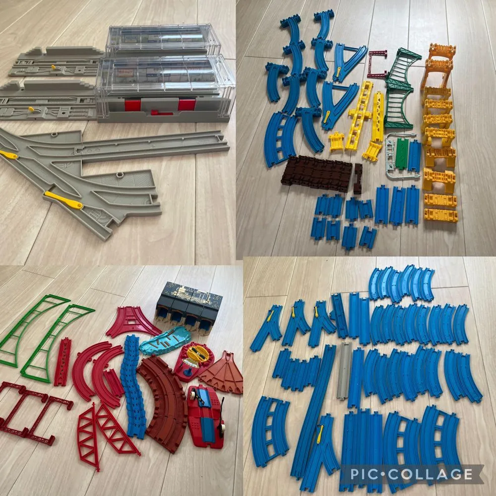 プラレール 大量セット レール 情景パーツ トーマス