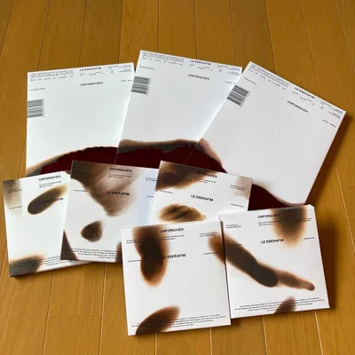 LE SSERAFIM UNFORGIVENアルバム3種+コンパクト盤5点セット