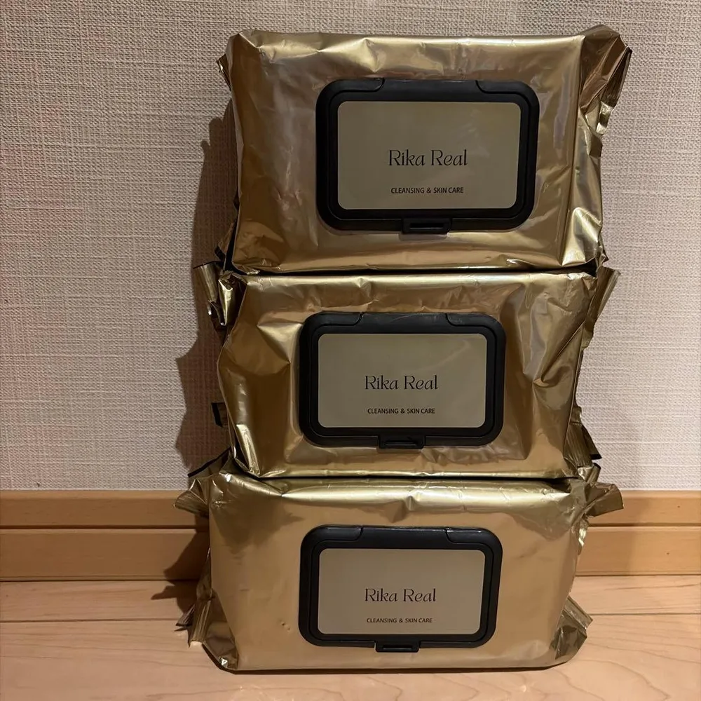 Rika Real クレンジングシート 3個SET