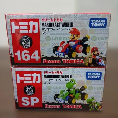 ドリームトミカ マリオカート ワールド マリオ ヨッシー 2台セット 未開封