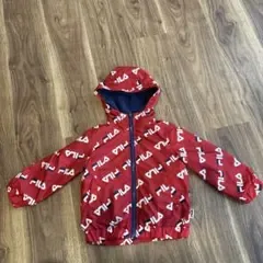 FILA キッズ アウター ジャケット レッド 90