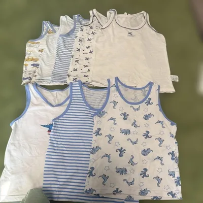 キッズ タンクトップ 7枚セット 男の子 120から140cm