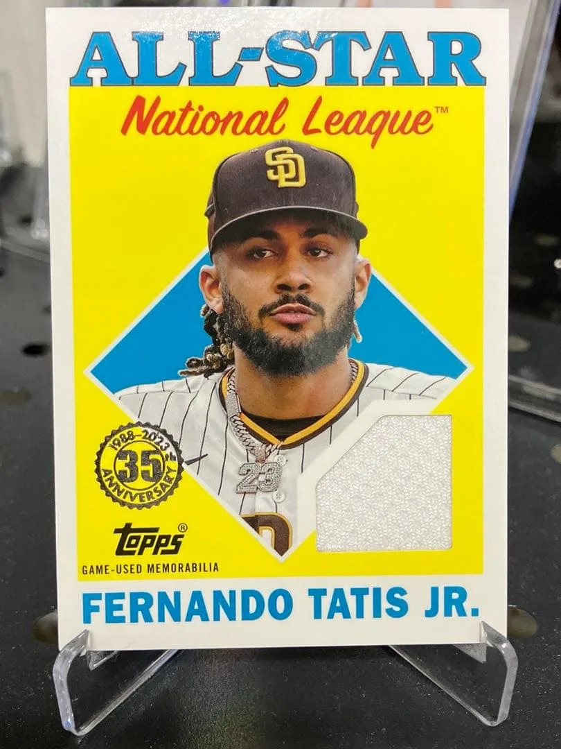 MLB Topps タティスJr サンディエゴ・パドレス レリックカード