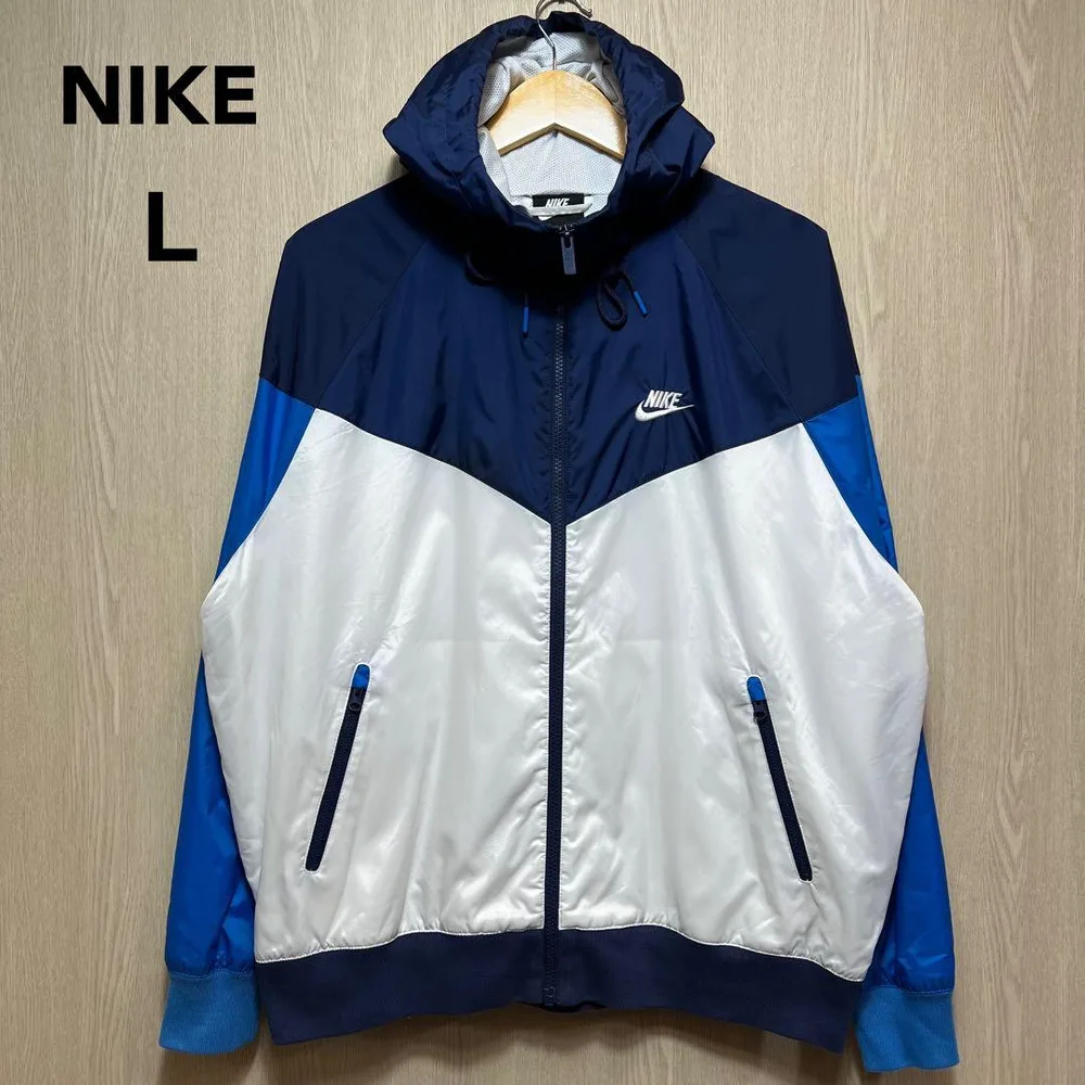 NIKEナイロンジャケット L マルチカラー