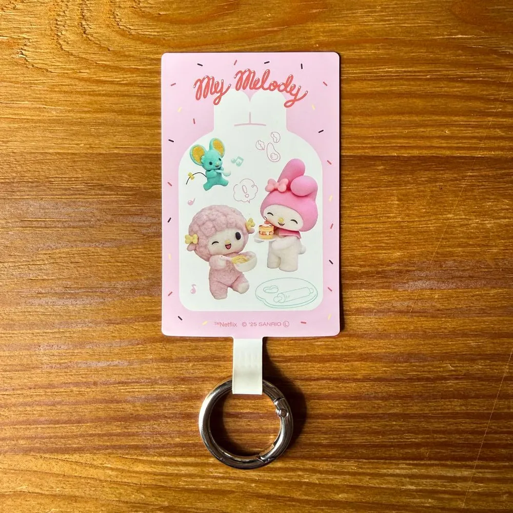 My Melody Strap สีชมพู มัลติริง พลัส L