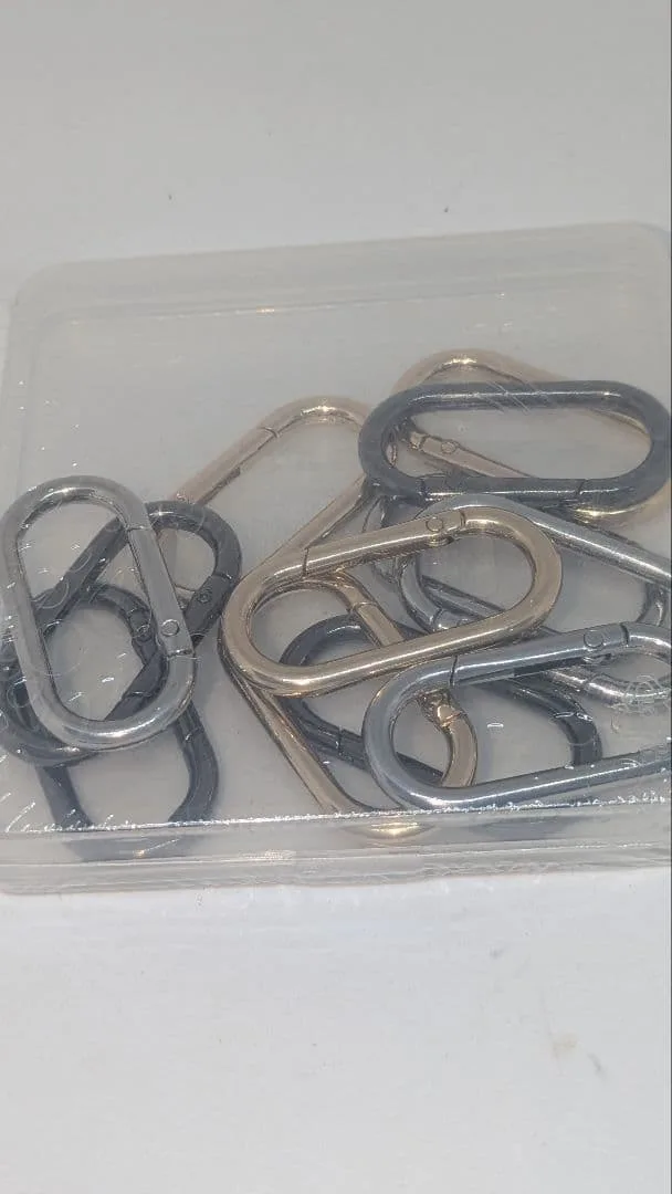 新品 HICOHAND カラビナ 12個セット 3色 バッグ金具