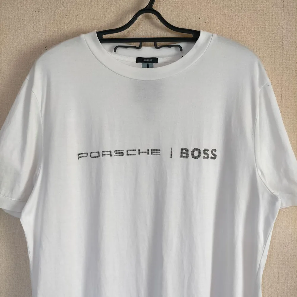 ヒューゴボス HUGO BOSS ポルシェ Porsche Tシャツ 半袖 白