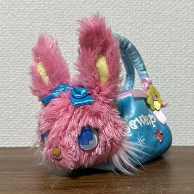 【希少・2009年】サンリオ ジュエルペット ルナ 寝そべり おでかけぬいぐるみ