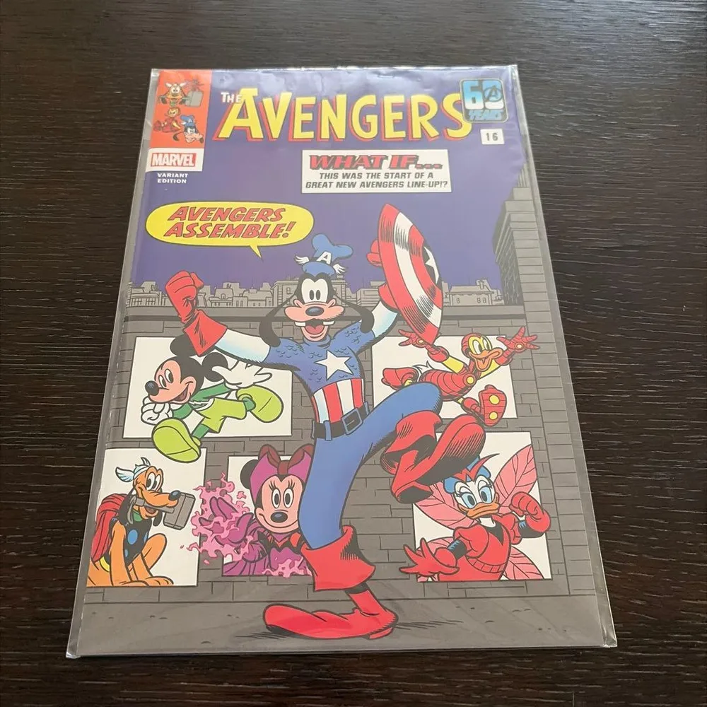 MARVEL THE AVENGERS 16 VARIANT EDITION
