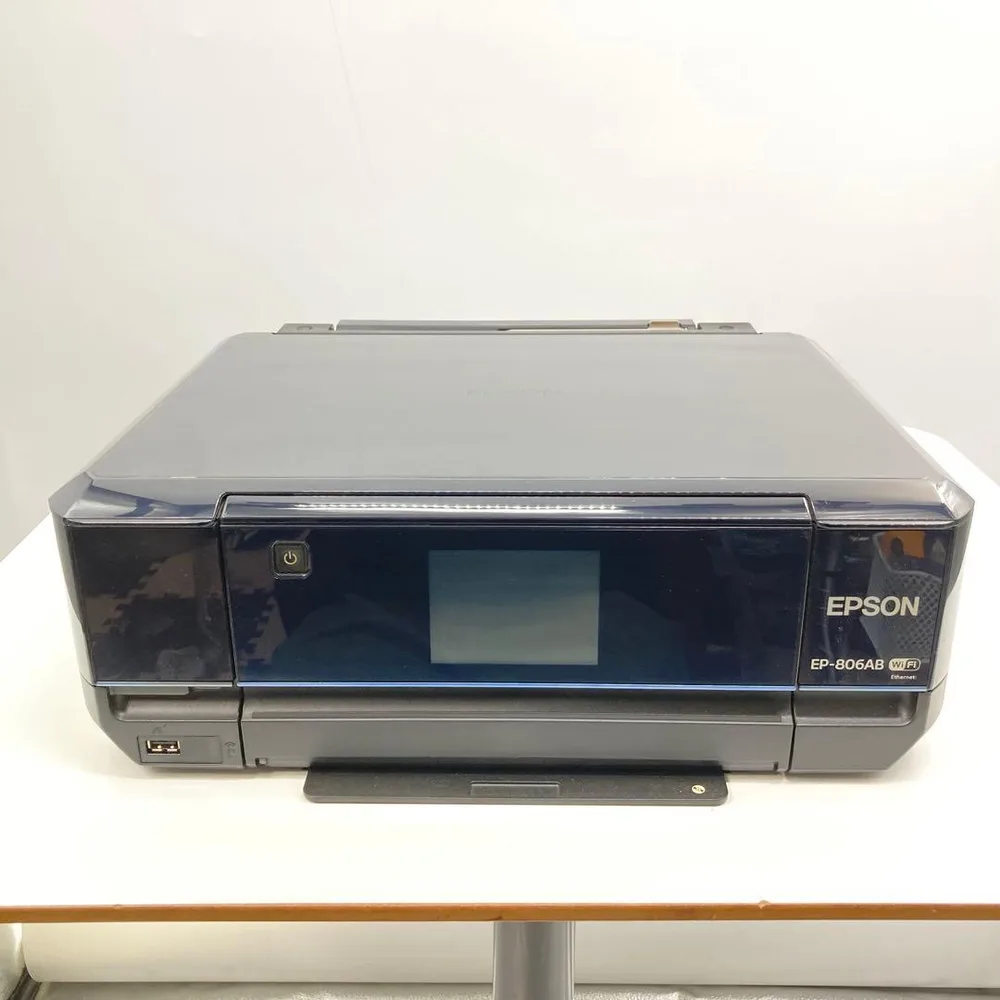 EPSON EP-806AB 動作未確認 ジャンク 複合機 プリンター 黒