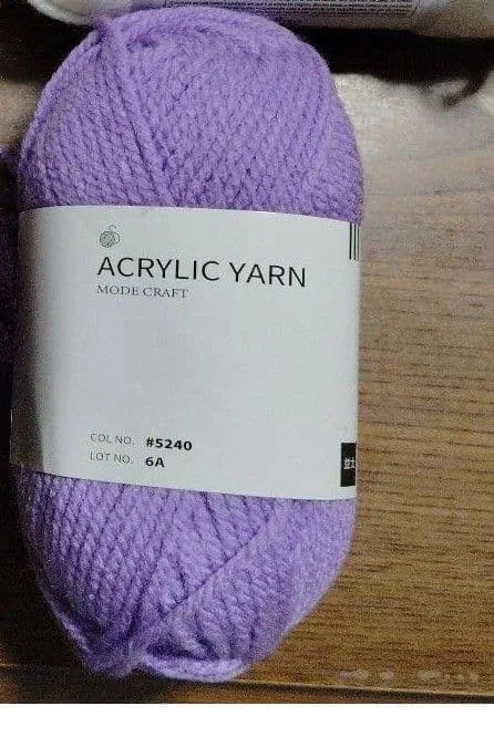 MODE CRAFT ACRYLIC YARN パープル