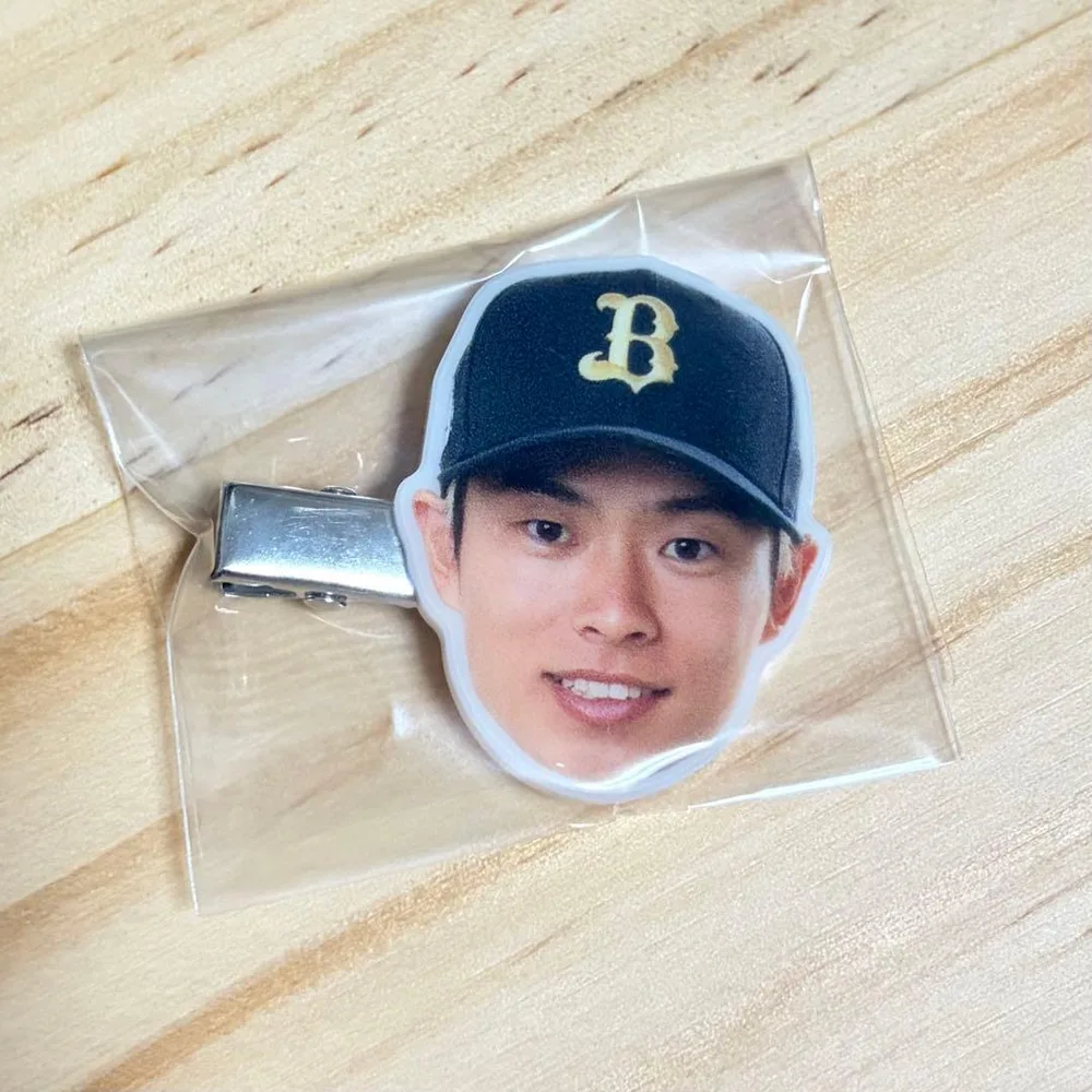 【オリックス・バファローズ】山岡泰輔 前髪クリップ
