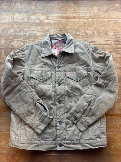 Levi's コーデュロイジャケット 70500 ベージュ L