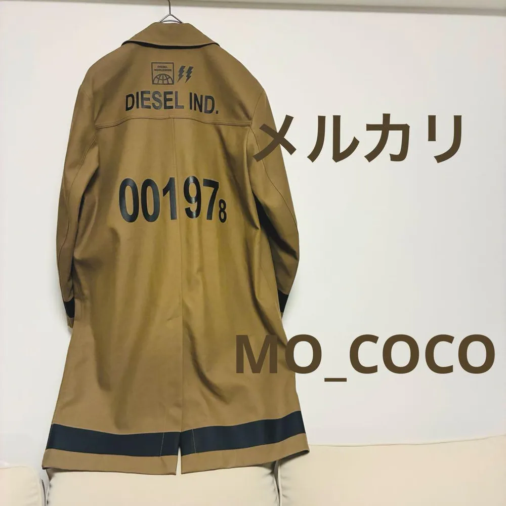 希少 美品 DIESEL⭐︎ワークデニムロングコート