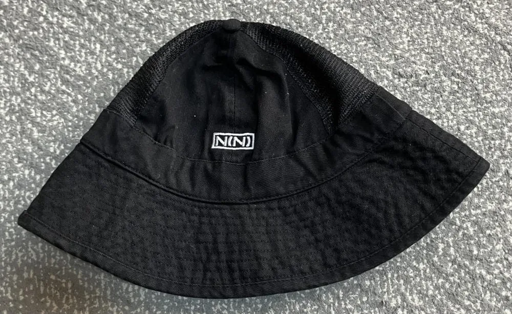 最終値下 NUMBER(N)INE ナンバーナイン メッシュバケットハット 黒