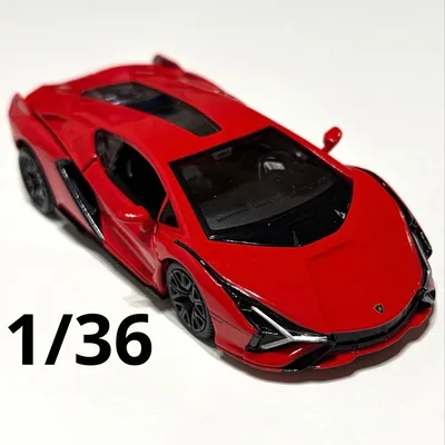 1/36 Lamborghini Sian プルバックミニカー