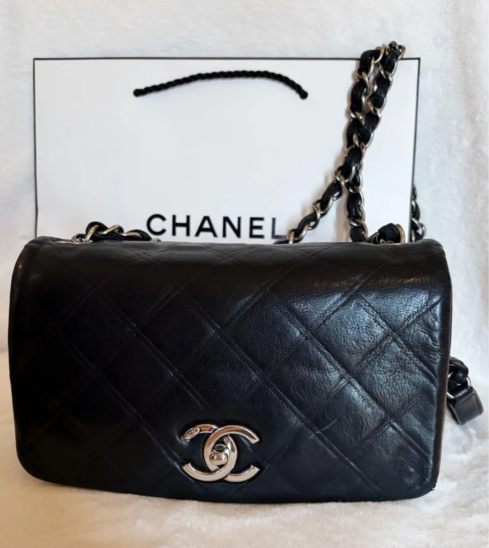 お値下げ CHANEL シャネル チェーンショルダーバッグ シリアルナンバー有