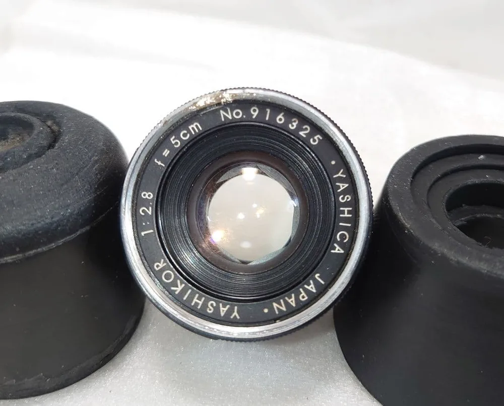 ★実用品★YASHICA YASHIKOR 5cm F2.8 Lマウント