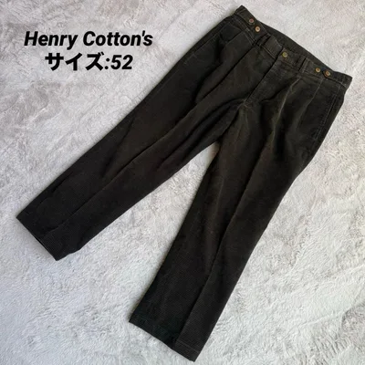 Henry Cotton's コーデュロイパンツ カーキ コーデュロイ 52