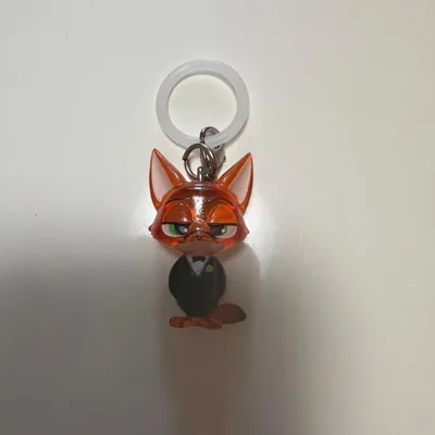 ズートピア ニック・ワイルド マスコット キーホルダー