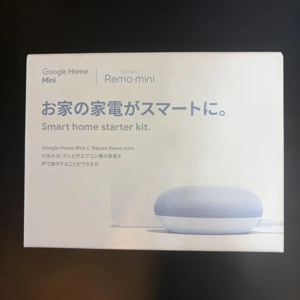 Google Home Mini & Nature Remo mini