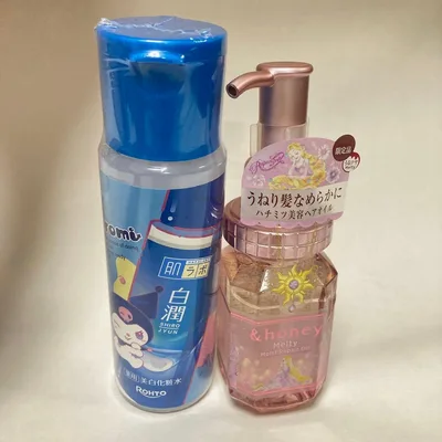 白潤 化粧水 サンリオ クロミ 肌ラボ アンドハニー ラプンツェル ヘアオイル