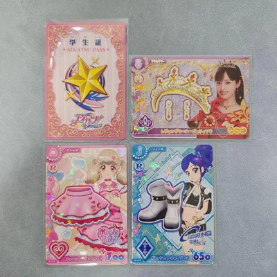 アイカツアンコールカード3枚セット+学生証 橋本環奈 プロモ PR