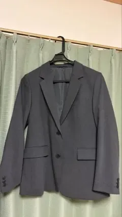 UNIQLO テーラードジャケット グレー L