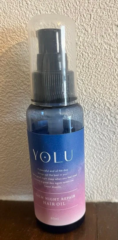 YOLU カームナイトリペアヘアオイル