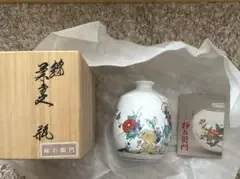 14代 酒井田柿右衛門 錦 粟鳥文 瓶