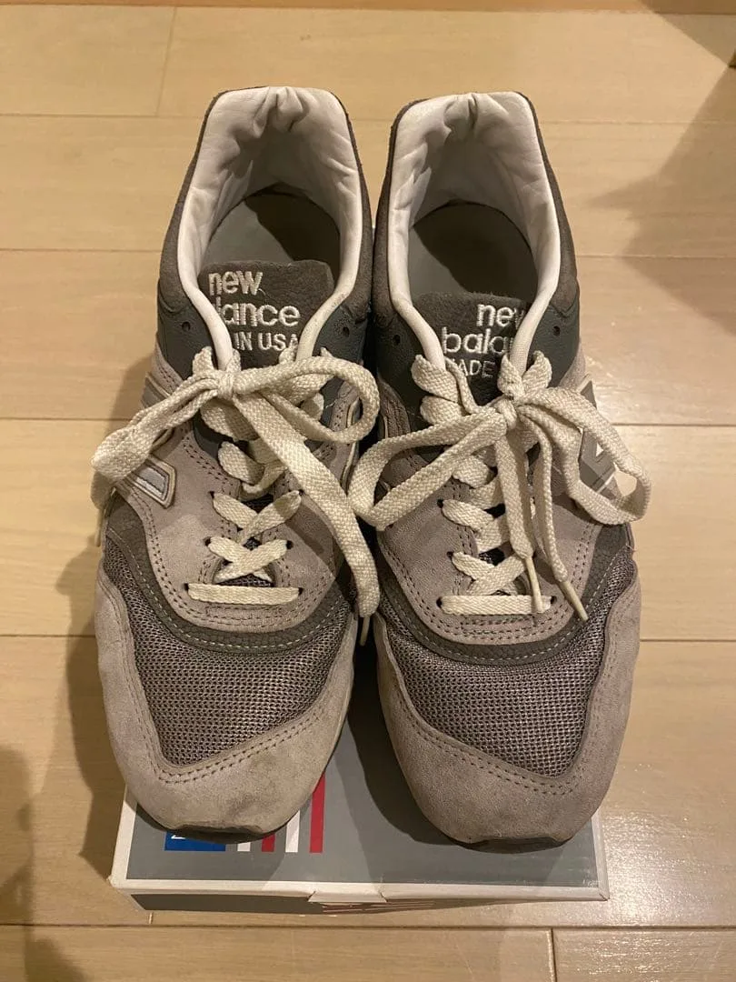 New Balance 997スニーカー MADE IN USA グレー27cm